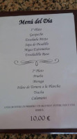 Ronda De La Piedad menu