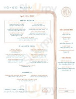 O Alpendre menu