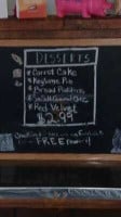 Moli Des Capdella menu