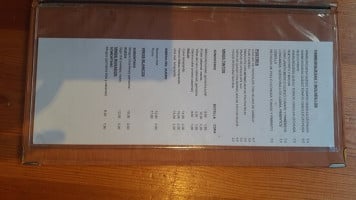 El Llinadet Benasque menu