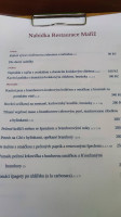 Restaurace Maříž Carta