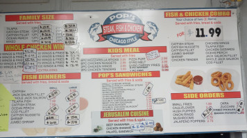 Dama Juana menu