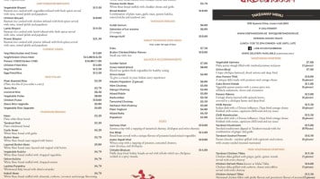 Casa Maruxa menu