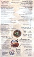 Confiteria Santa Rita menu