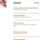 Caffe 1890 La Font Picant menu