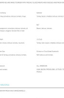 Alfredo's Barbacoa menu