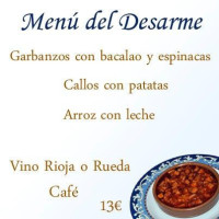 El Rincón De Marcelo menu