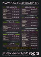 Callejas menu