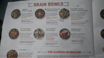 Cafe Parisien menu
