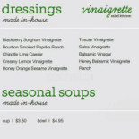 Chiringuito El Soto Carte