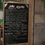 Las Rocas menu