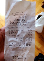 Alpendre menu