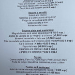 Bar Restaurant Ca L'Àngel Carta