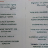 Telos. Comida Casera Natural Vegetariana Y Vegana menu