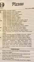 Pizzeria Nova menu