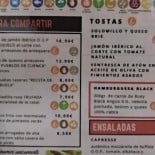 La Terraza Del Parque Carta