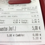 Aristides Restaurante Carta