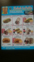 Kebab La Pobla menu