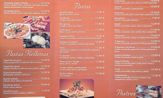 Aires De Mágina menu