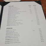 The Bishop menu
