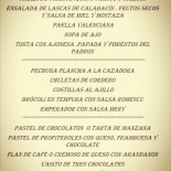 Bar Restaurante L'institut Carte