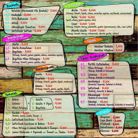 Mamu Taberna menu
