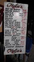Osaka menu
