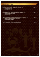 Ocre Restaurant Bar Can Ferrereta menu