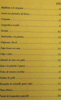 Cachivache menu