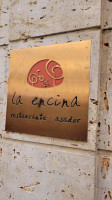 Asador La Encina menu