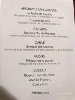 La Canariona menu