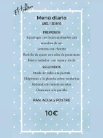 La Tapita menu