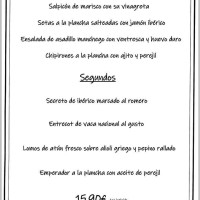 Arcos menu