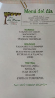 Taberna Goieta menu