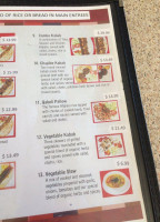 El Señor Pollo menu