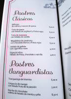 La Terraza De Alba menu