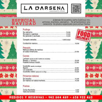 La Dársena De Suances menu