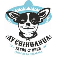 ¡ay Chihuahua! Tacos Beer logo