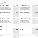 Fonda De Vila-seca menu