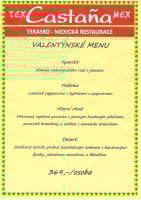 Castaña Texasko-mexická Restaurace Carta