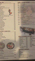 American Rock Grill menu