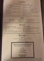 El Corral De Guevara menu