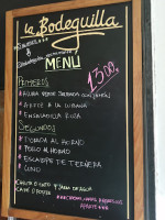 Port Saplaya menu