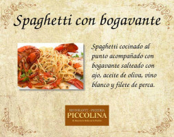 Pizzeria Piccolina menu