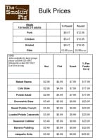 Bocalobo menu