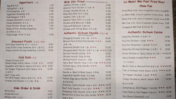 La Piazza menu