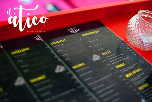 El Atico De Villa menu