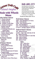 Restaurante Y Bar Angel menu
