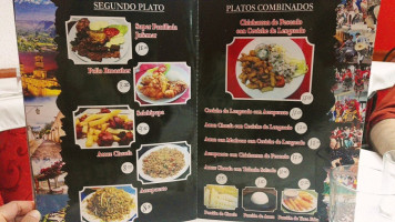 Jofemar menu