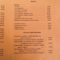 La Almuzara menu